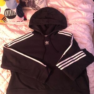 Adidas cropped hoodie